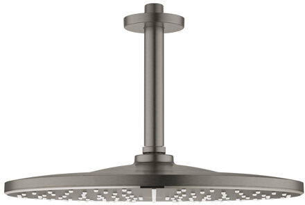 GROHE Hoofddoucheset GROHE Rainshower 310 Rond Plafond, Mono 9,5 L/M, Hard Graphite Geborsteld Grafiet