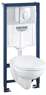 GROHE Inbouwreservoir Set Geo | Soft-close Toiletzitting | Randloos Toiletpot