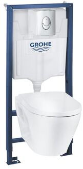 GROHE Inbouwreservoir Set Serel | Soft-close Toiletzitting | Randloos Toiletpot
