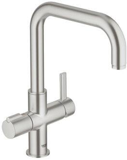 GROHE Keukenmengkraan Red Duo U (Losse Kraan) Supersteel