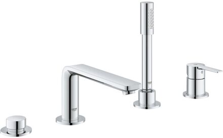 GROHE Linaere New Badkraan - Opbouwdeel - Viergats badrandcombinatie - Chroom