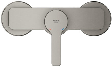 GROHE Linaere New Douchekraan - Mengkraan - Wandmontage - 15 cm hartafstand - Supersteel