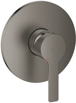 GROHE Lineare New Inbouwthermostaat - 1 knop - brushed hard graphite 24063AL1 Hard graphite geborsteld (antraciet)