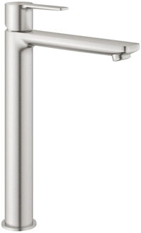 GROHE Lineare New Wastafelkraan XL -extra hoge uitloop - zonder waste - supersteel - 23405DC1