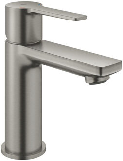 GROHE Lineare New Wastafelkraan XS - Extra lage uitloop - Met push open waste - Supersteel