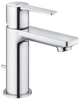 GROHE Lineare New Wastafelkraan XS - Extra lage uitloop - Met trekwaste - Energiebesparend - Chroom