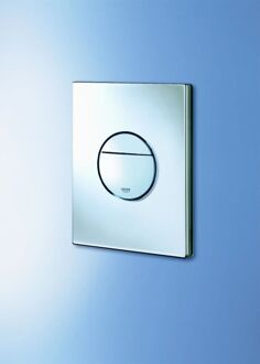 GROHE Nova Cosmopolitan Bedieningspaneel Toilet - Dual flush - Eco - Kunststof - Mat chroom