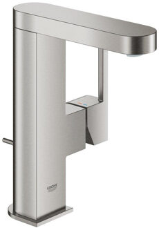 GROHE Plus Wastafelkraan - maat m - draaibare uitloop - met waste - supersteel - 23871DC3