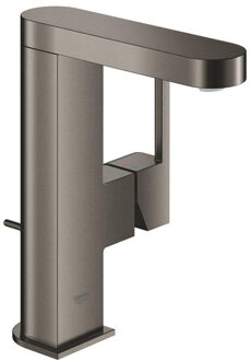 GROHE Plus Wastafelkraan - maat m - incl. trekwaste - hard graphite geborsteld -  23871AL3