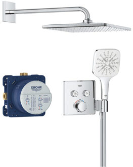 GROHE Precision SmartControl Perfect shower set met Vitalio Rain Mono 310 Cube Chroom