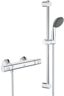 GROHE Precision Start Thermostatische Douchekraan - Met Vitalio doucheset - 15 cm hartafstand