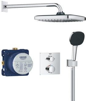 GROHE Precision Thermostat Perfect shower set met Vitalio Comfort 250 Chroom