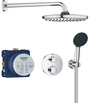 GROHE Precision Thermostat Perfect shower set met Vitalio Start 250 Chroom