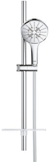 GROHE Rainshower SmartActive 130 Glijstangset - 60 cm - met zeepschaal - chroom - 26575000