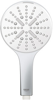 GROHE Rainshower SmartActive 130 Handdouche - 13 cm - 3 straalsoorten - chroom/moon white - 26574LS0