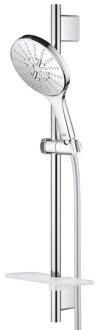 GROHE Rainshower Smartactive 150 Glijstangset - 60 cm - met zeepschaal - chroom - 26592000