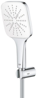 GROHE Rainshower SmartActive Cube 130 Badset - 3 straalsoorten - chroom/moon white - 26589LS0