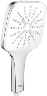 GROHE Rainshower SmartActive Cube 130 Handdouche - 3 straalsoorten - chroom/moon white - 26582LS0