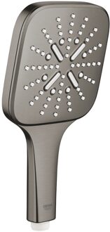 GROHE Rainshower SmartActive Cube 130 Handdouche - 3 straalsoorten - hard graphite geborsteld - 26582AL0