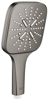 GROHE Rainshower SmartActive Cube 130 Handdouche - 3 straalsoorten - hard graphite geborsteld - 26582AL0