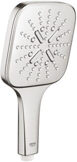 GROHE Rainshower SmartActive Cube 130 Handdouche - 3 straalsoorten - supersteel - 26582DC0