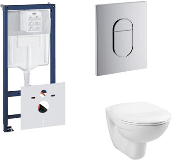 GROHE Rapid SL Toiletset set01 Basic Smart met Grohe Arena of Skate drukplaat