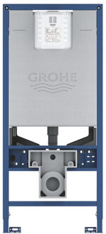 GROHE Rapid SLX inbouwreservoir (met installatiehoogte van 1,13m) voor een zwevend toilet - Met universele stortbak, flowmanager, stopcontact en zonder afvoerpijp - 39597000