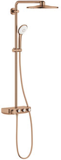 GROHE Regendoucheset Euphoria SmartControl System 31 cm met Glijstang en Handdouche Warm Sunset Geborsteld