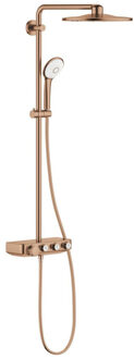GROHE Regendoucheset GROHE Euphoria SmartControl System 31 cm met Glijstang en Handdouche Warm Sunset Geborsteld Brons