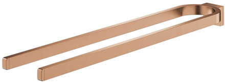 GROHE Selection handdoekhouder dubbel 36cm vast brushed warm sunset