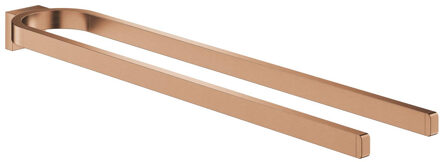 GROHE Selection handdoekhouder dubbel 36cm vast brushed warm sunset