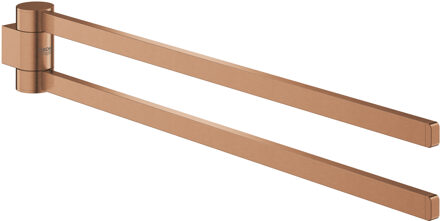 GROHE Selection Handdoekhouder Dubbel - draaibaar - warm sunset geborsteld - 41063DL0