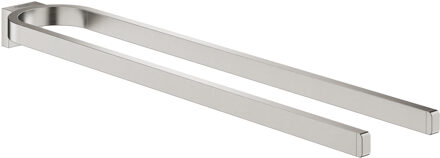 GROHE Selection Handdoekhouder Dubbel - Supersteel (RVS look) - 41059DC0