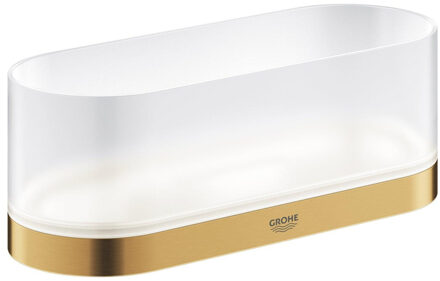 GROHE Selection Handdoekring Of Houder Voor Zeepschaal En Douchetray - Cool Sunrise Geborsteld (mat goud) - 41035GN0