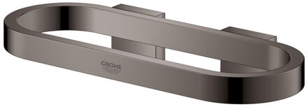 GROHE Selection Handdoekring Of Houder Voor Zeepschaal En Douchetray - Hard Graphite (donker grijs) - 41035A00