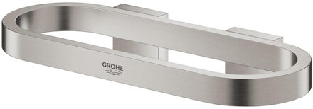 GROHE Selection Handdoekring Of Houder Voor Zeepschaal En Douchetray - Supersteel (RVS look) - 41035DC0