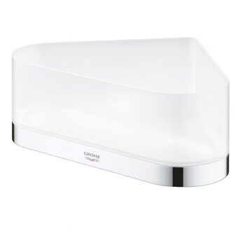 GROHE Selection hoek douchetray inclusief houder 8,5 x 20 x 16,8 cm, chroom