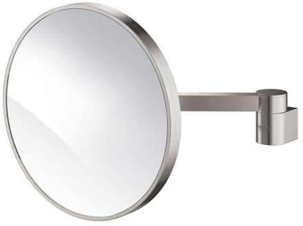 GROHE Selection scheerspiegel 7x vergrotend supersteel 41077dc0 RVS geborsteld