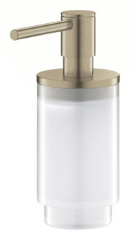 GROHE Selection zeepdispenser glas 130ml brushed nikkel 41028EN0 Nikkel geborsteld