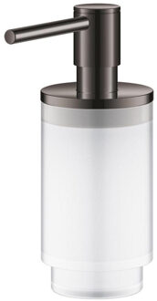 GROHE Selection zeepdispenser glas 130ml hard graphite 41028A00