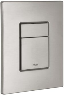 GROHE Skate Cosmopolitan bedieningsplaat dualflush 15.6x19.7cm supersteel