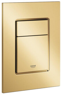 GROHE Skate Cosmopolitan S Bedieningspaneel Toilet - Verticaal - Dual Flush - Eco - Cool Sunrise (glimmend goud) - Slank formaat