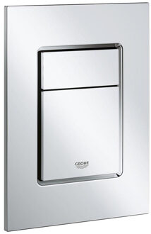 GROHE Skate S Cosmopolitan Bedieningspaneel Toilet - Dual flush - Chroom