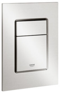 GROHE Skate S Cosmopolitan Bedieningspaneel Toilet - Dual flush - Supersteel (rvs)