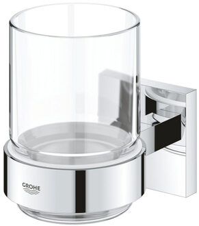 GROHE Start Cube glas - met houder - chroom 41097000