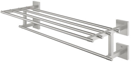 GROHE Start Cube Multi-Handdoekrek - 60cm - supersteel 41099dc0 RVS geborsteld