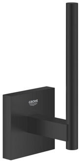GROHE Start Cube QuickFix Reserverolhouder - 1 rol - mat zwart 409792430 Zwart mat