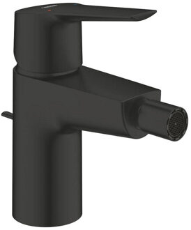 GROHE Start QuickFix Bidetkraan - 1-gats - met waste - matte black 325602432 Zwart mat