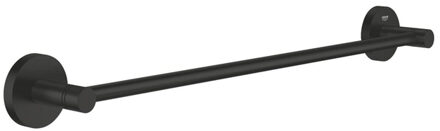 GROHE Start QuickFix Handdoekhouder - 45cm - enkel - matte black 411972430 Zwart mat