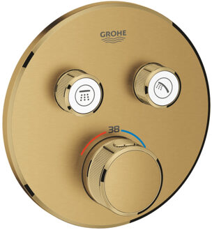 GROHE Thermostatische Douchekraan Grohtherm Smart Control met Omstelling Cool Sunrise Geborsteld